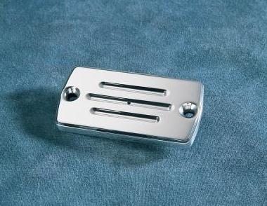 Accutronix C199-MC Master Cylinder Cover with Milled Lines - Chrome