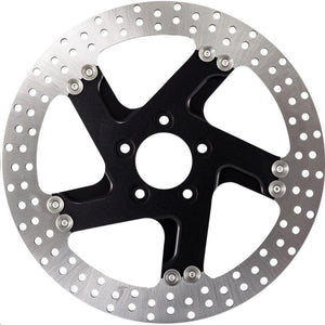 Performance Machine 01331802FACRSMB Pro-Am 11.8in. Two-Piece Brake Rotor - Black Ops