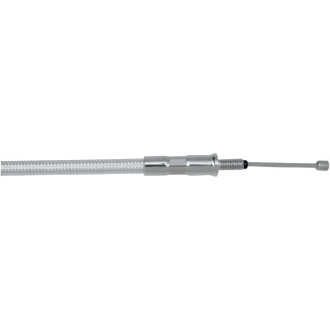 Magnum 52232HE Polished Stainless Steel High Efficiency Braided Clutch Cable - 64 11/16in.