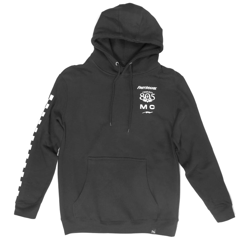 Load image into Gallery viewer, Fasthouse 805 Parallel Pullover Hoodie (Small, Black)
