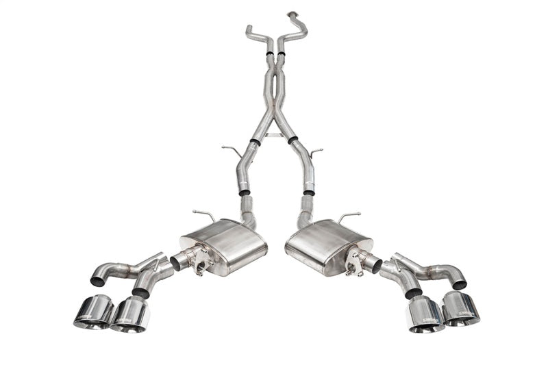 Load image into Gallery viewer, Corsa Performance 21320 COR Cat-Back + X-Pipe Sport

