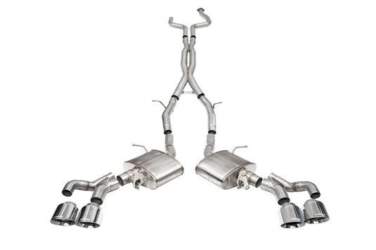 Corsa Performance 21320 COR Cat-Back + X-Pipe Sport