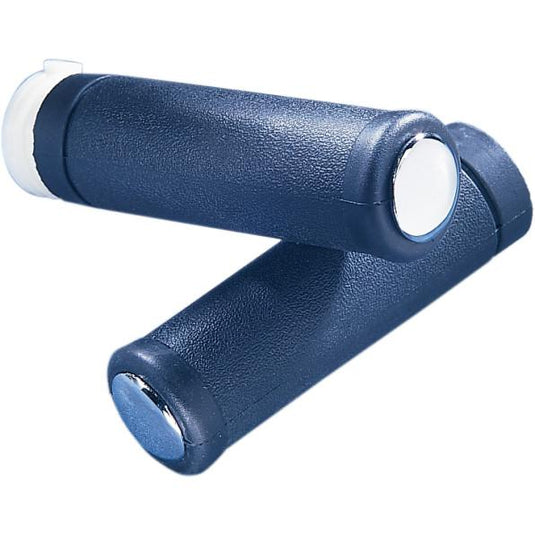 Drag Specialties DS-243102 OEM Style Grips (Blue)