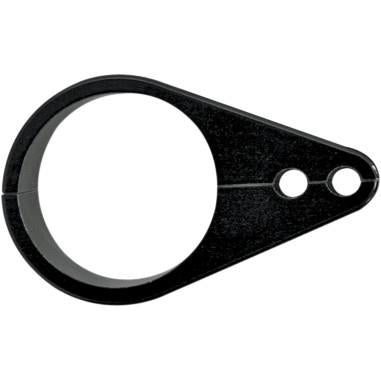 Drag Specialties 0658-0045 Throttle/Idle Cable Clamp for 1.25in. Diameter Handlebar/Frame - Black