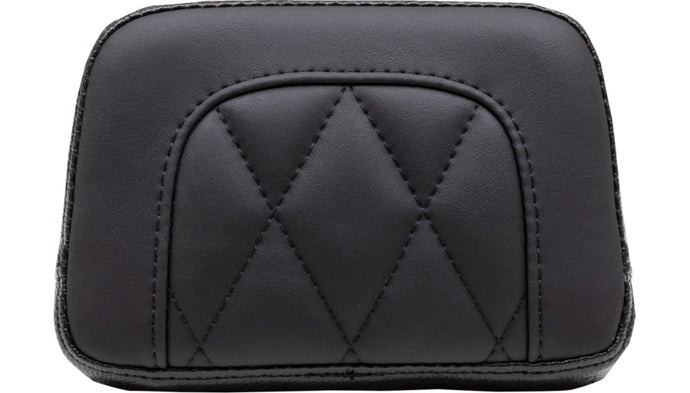Mustang 88205 Standard Touring Sissy Bar Pad - Diamond Stitch - Black