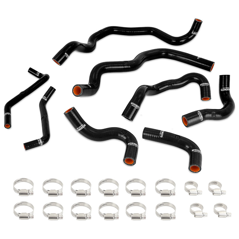 Load image into Gallery viewer, Mishimoto MMHOSE-Q50-16ANCBK MM Silicone Hose - Ancillary
