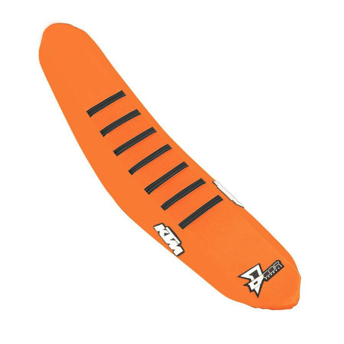 Dcor 30-30-312 Seat Cover - Orange Sides - Orange Top with Black Ribs