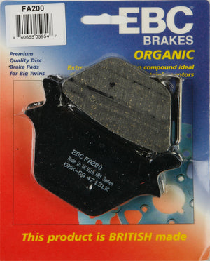 EBC FA200 Organic Brake Pads