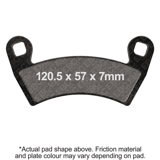 Ebc Powersports FA452R EBC R Sintered Brake Pads