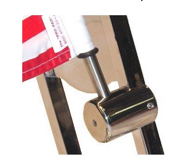 Pro Pad CC-BASE-SQSB 0.6 in. Square Vertical Bar Flag Mount Base