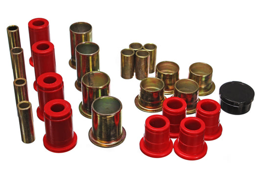 Energy Suspension 3.3162R ES Cntrl Arm Bushings - Red