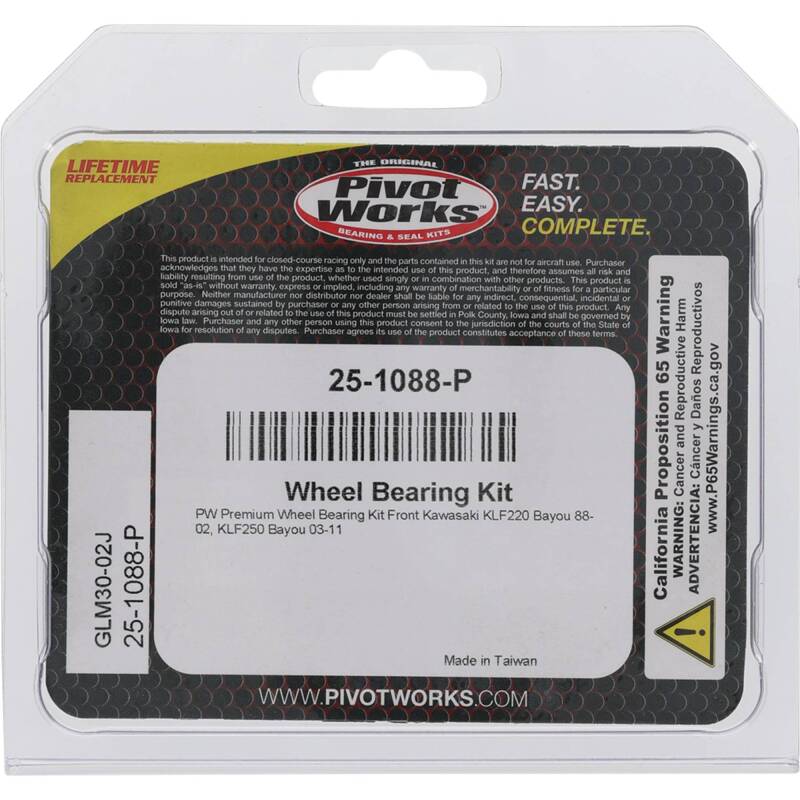 Load image into Gallery viewer, Pivot Works 25-1088-P PIV Wheel Bearing Kit
