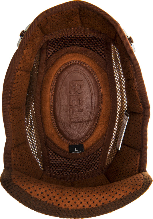 Bell Helmets Top Liner for Bullit (New Fit) Helmets - Brown - XS