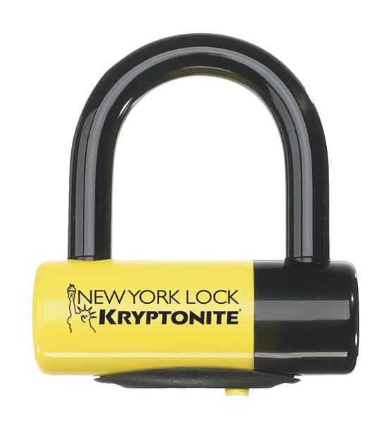 Kryptonite 998457 New York Disc Lock - Black/Yellow