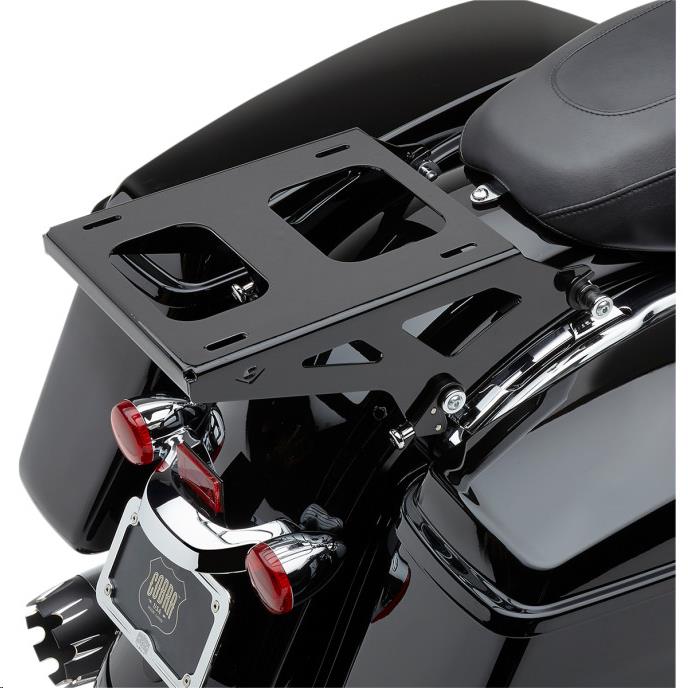 Cobra Boulevard Exhaust 602-2702B Two Up Tour Pack Mounting Kit - Black