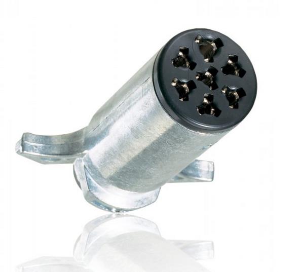 Hopkins Towing Solutions 52024 7-Way Pin-Type Trailer Side Heavy Duty Connector