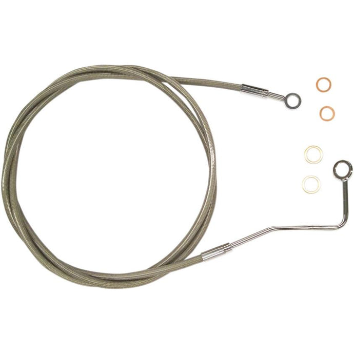 Magnum SSC1402-70 XR Stainless Extreme Response Front Brake Line Kit - +6in. - Stainless Steel