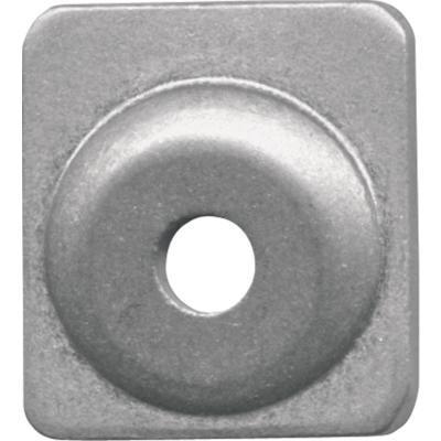 Woodys ANG-3725-C Angled Digger Aluminum Backing Plates - 7mm - Natural (144pk.)