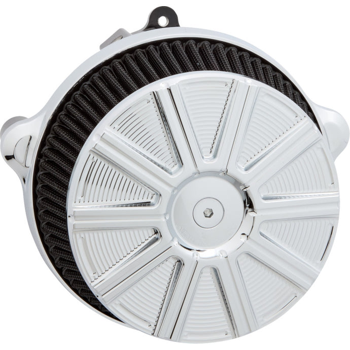 Arlen Ness 600-306 Big Sucker Stage I Air Filter Kit - 10-Gauge - Chrome