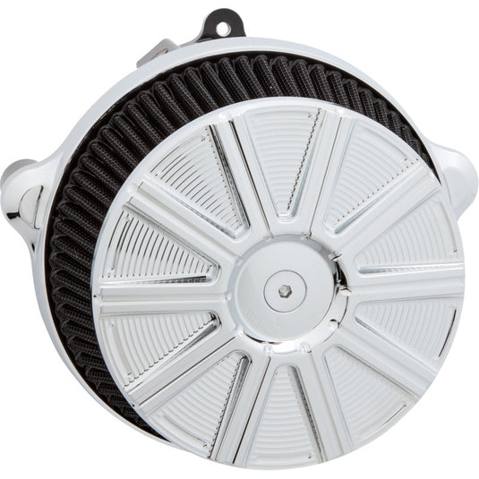 Arlen Ness 600-306 Big Sucker Stage I Air Filter Kit - 10-Gauge - Chrome