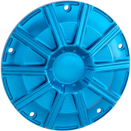 Arlen Ness 700-003 Derby Cover - 10-Gauge - Blue Anodized