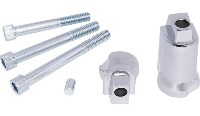 Drag Specialties 1621-1004 Passenger Floorboard Mount Kit - Chrome