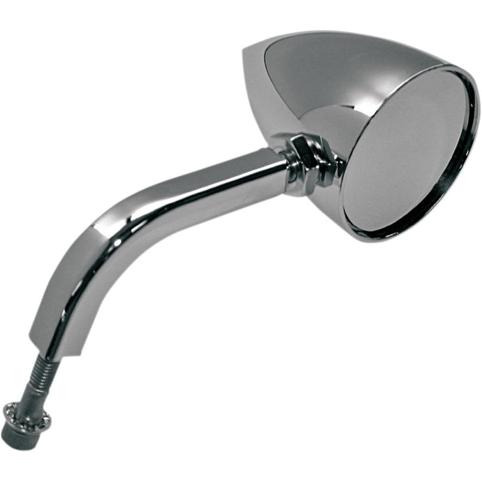 Joker Machine 03-011 View Tech V Billet Mirror - Smooth - Chrome - Left or Right