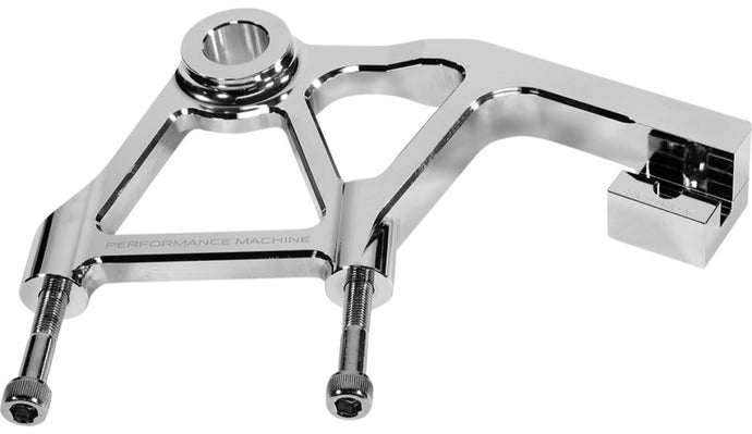 Performance Machine 0023-1828AGNM-A-CH Rear Radial Caliper Bracket - Chrome