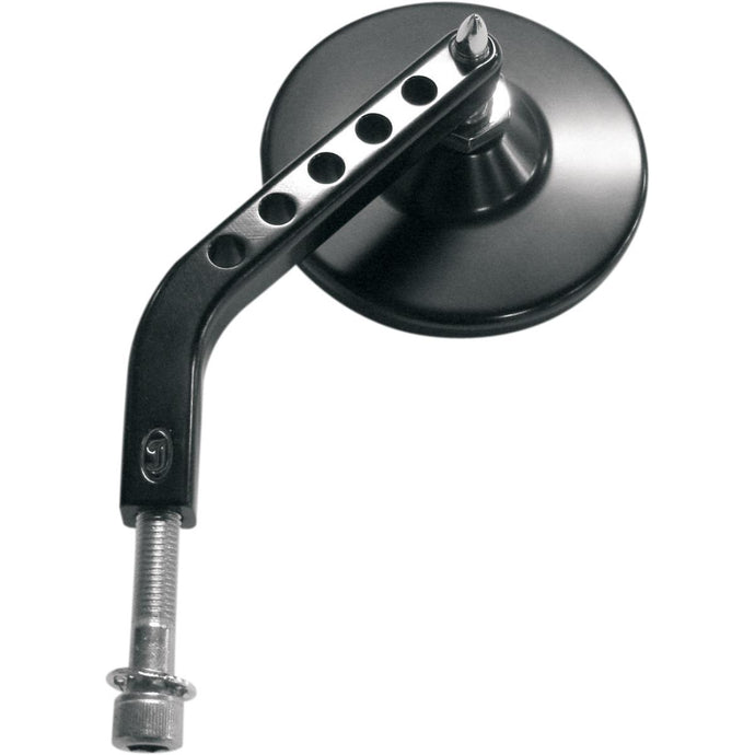 Joker Machine 03-018L View Tech VII Billet Mirror (Stock Mirror Position) - Black Anodized - Left