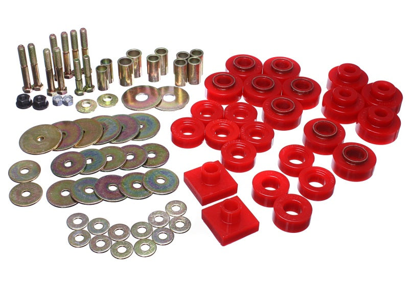 Load image into Gallery viewer, Energy Suspension 3.4161R ES Body Mounts - Red
