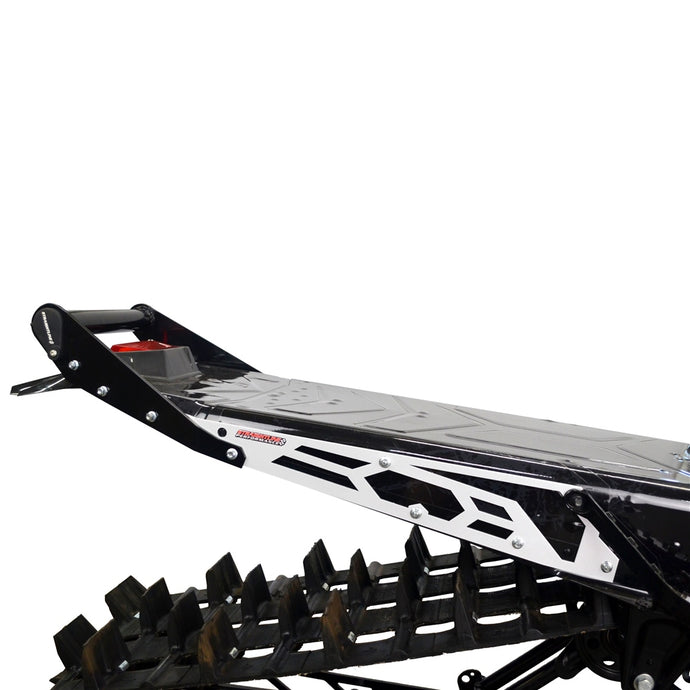 Straightline Performance 182-123-WHITE Hide N Go Rear Bumper - White/Black