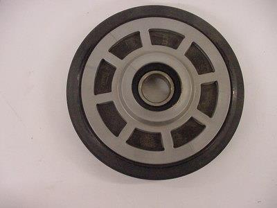 Ppd Group R6375B-2-002A Idler Wheel - 6.375in. x 25mm - Silver