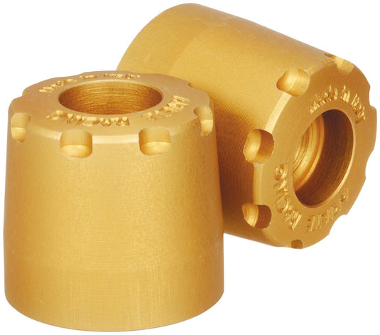 Ariete 12997/HO-O Alu-Rub Bar Ends - Gold