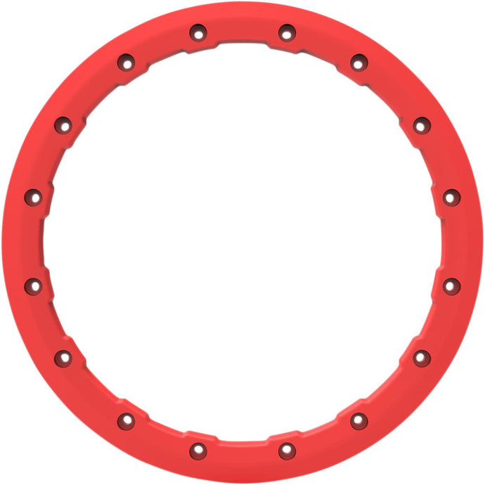 Ams 14B04 Roll N 106 Beadlock Rings - 14in. - Red