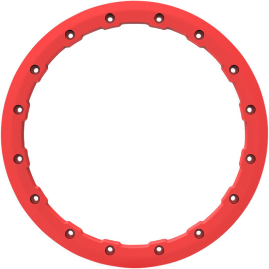 Ams 15B04 Roll N 106 Beadlock Rings - 15in. - Red