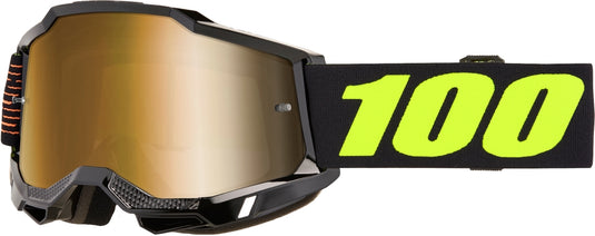 100% Accuri 2 Goggles (One Size Fits Most, Fairbanks / Mirror True Gold Lens)