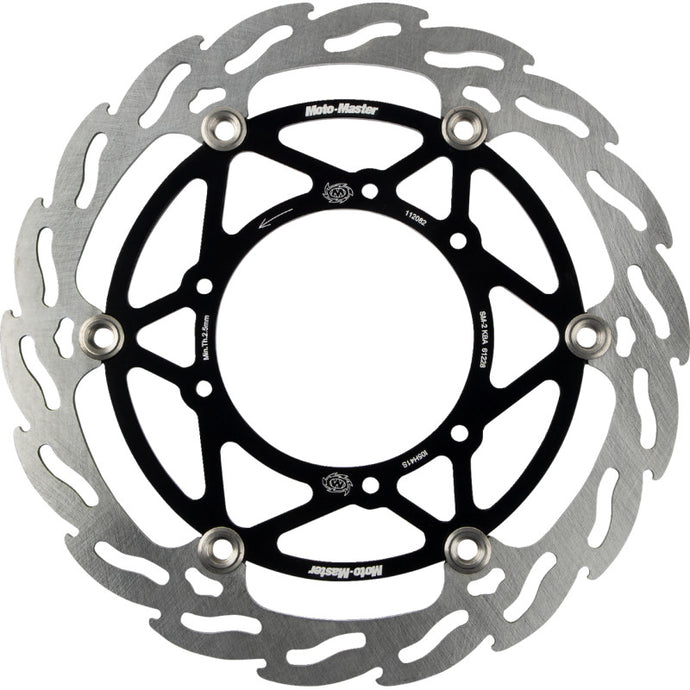 Moto-Master 112082-PU Floating Brake Disc - Black Flame