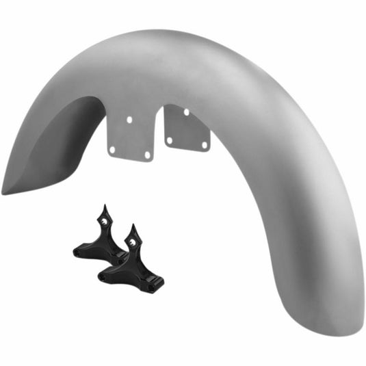 Rc Components FNDRKT14-26B Front Fender Kit for 26in. Wheel - Black Adapters