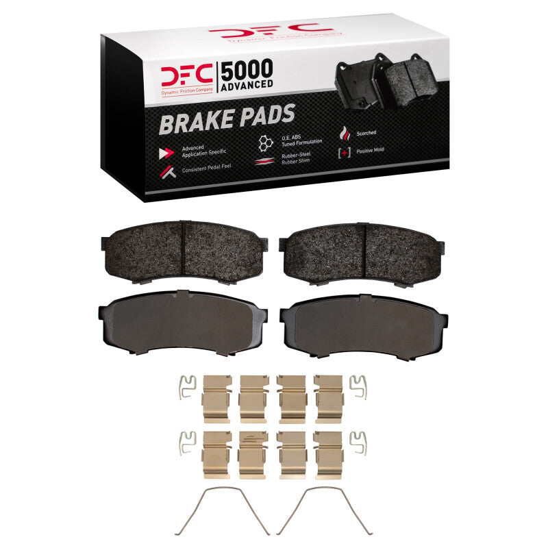 Load image into Gallery viewer, Dfc 1551-0606-01 DFC 5000 Advanced Ceramic Brake Pads

