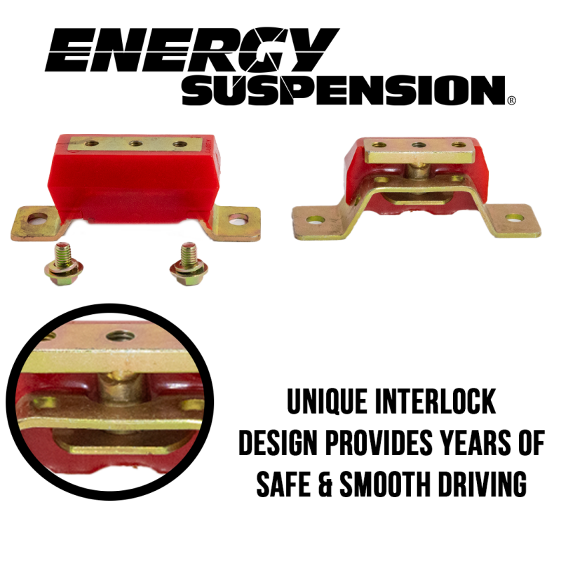 Load image into Gallery viewer, Energy Suspension 4.1142R ES Trans Mounts - Red
