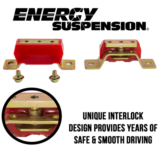 Energy Suspension 4.1142R ES Trans Mounts - Red