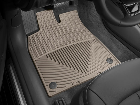 Weathertech W300TN WT Rubber Mats - Front - Tan