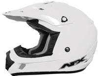 AFX FX-17 Solid Helmet White