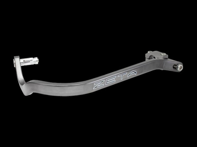 Zeta ZE72-0103 Armor Handguard Bend for 1 1/8in. Bars - Titanium