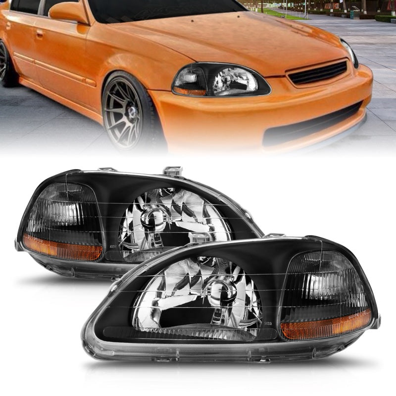 Load image into Gallery viewer, Anzo 121067 ANZ Crystal Headlights

