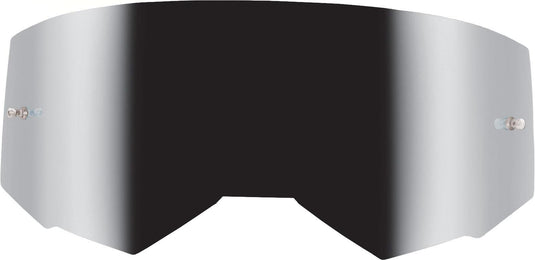 Fly Racing Single Lens Youth with Post 2019 - Silver Mirror/Smoke