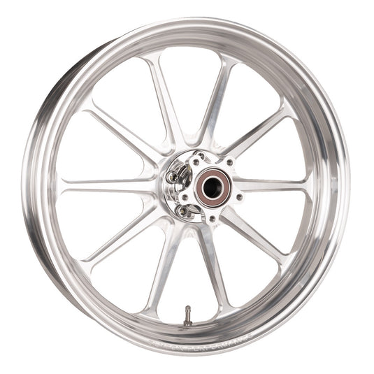 Slyfox 12027706RSLYAPM Performance Front Wheel - 17in. x 3.5in. - Raw Machined