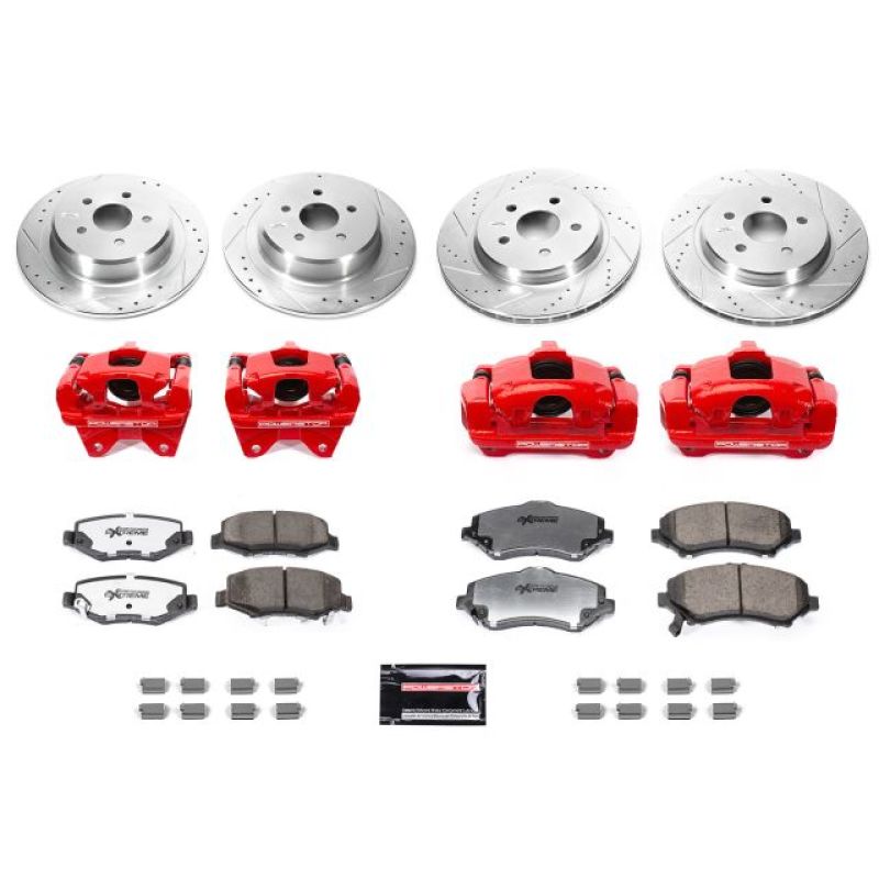Load image into Gallery viewer, Powerstop BBK-JK-002R PSB Big Brake Conversion Kit

