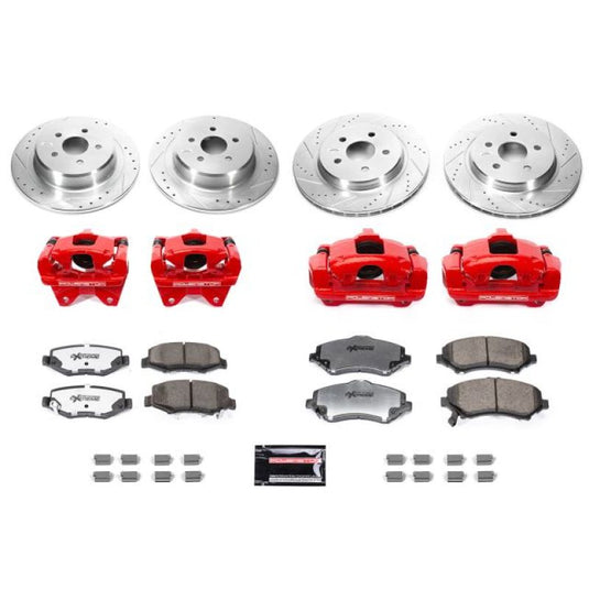 Powerstop BBK-JK-002R PSB Big Brake Conversion Kit
