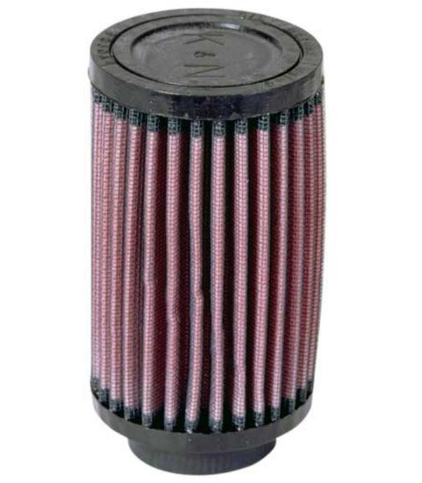 K&N Engineering RU-0210 Universal Round Straight Air Filter - Rubber End Cap
